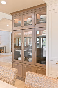 خزانة مطبخ فاخرة خشبية صلبة عالية الجودة مع تصميم وحدات من العلامة التجارية cbmmt دعم فني حديث ومخصص عبر الإنترنت - Product Image 4