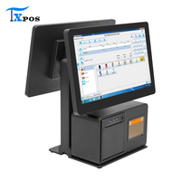 Sistema POS para Restaurante Taixun A1563L9 de 15.6 Pulgadas, 1920x1080, Aleación de Aluminio, Android/Windows, con Impresora de Cocina