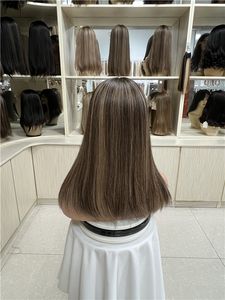 Pelucas de Cabello Humano Virgen 100% Premium, Pre-Desplumadas, Cabello Humano Virgen Natural, Encaje Frontal Transparente HD, Pelucas Judías - Product Image 4