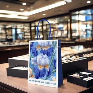 Sacs fourre-tout en papier kraft de luxe écologiques en gros de Chine 2025 pour la fête des enseignants et les cadeaux de shopping - Product Image 6