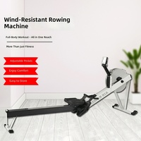 Máquina de remo de acero con resistencia ajustable inteligente, modelo 6100, fabricada por el fabricante, para uso comercial.