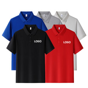 T-shirts Polo Unisexe en Coton et Polyester de Haute Qualité, Personnalisables avec Logo, pour Uniformes Décontractés ou Golf - Product Image 1