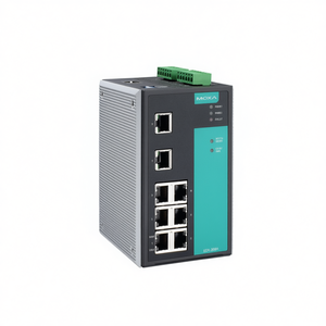 โมซ่า EDS-508A สวิตช์อีเธอร์เน็ตอุตสาหกรรมแบบจัดการได้ 8 พอร์ต พร้อมโปรโตคอล IEEE 802.3 กำลังไฟ 24V ติดตั้งบนราง DIN - Product Image 2