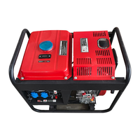 Démarrage électrique en gros 3kW générateur diesel à cadre ouvert 110 VCA/220 VCA générateur diesel portable pour la maison, camping-car, véhicules