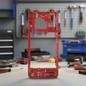 Ricambio Scocca Centrale Rossa per Galaxy A21s A217F - Product Image 3