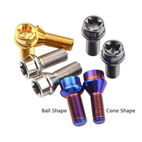 Boulon de roue en alliage de titane Gr5 M12 M14 Torx à embase conique pour BMW et voitures de course – Fabricants de boulons et d'écrous de tuning