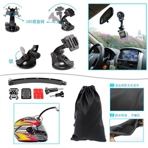 Kit de fixation pour caméra d'action avec ventouse, support de casque, sangle de poitrine pour vélo, support flottant pour canne à pêche, support de main à dégagement rapide pour GoPro - Product Image 1
