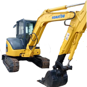 Venta caliente usado Komatsu PC40 PC50 PC70 Mini excavadora de orugas Shanghai para trabajos de construcción Bomba De Motor de peso operativo de 4 toneladas - Product Image 1