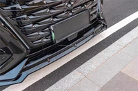 Kit carrosserie pour BYD DENZA-D9 style GF Facelift, comprenant lèvre avant, lèvre arrière, jupes latérales, diffuseur arrière et spoiler, en PP noir brillant, compatible 2022+ Tengshi-D9