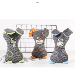 Juguete de Peluche con Forma de Dibujo Animado para Perros, Resistente a Mordidas, para Limpieza Dental, con Sonido, en Oferta - Product Image 1