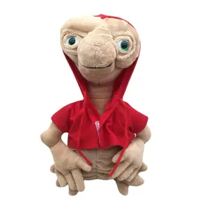 Bambola ET bambola alien E.T peluche Halloween regalo di natale brutti grandi occhi strano bambino farcito animale creativo peluche