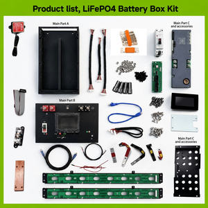 Kits de Baterías de Almacenamiento de Energía Doméstica DIY para Almacén en la UE, Lifepo4 48V 100Ah 200Ah, Gabinete con BMS 16S, Powerwall Solar, Stock en Europa - Product Image 4