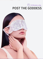 Masque oculaire chauffant jetable personnalisé, écologique, anti-gonflement, à la vapeur, avec une chaleur douce de 20 à 30 minutes et des ingrédients à base de plantes
