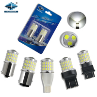 Bombillas led de alta intensidad para coche, luz led de 12v, t15, ámbar, blanco, ámbar, lámpara de respaldo, bombillas interiores w16w