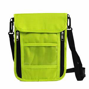 Custom Logo Hot Sale <b>Passport</b> ID Bag Travel FRID Anti-theft Swipe Card Bag Nylon Luggage Sets Airline Ticket Holder Phone <b>Wallet</b> - Product Image 4