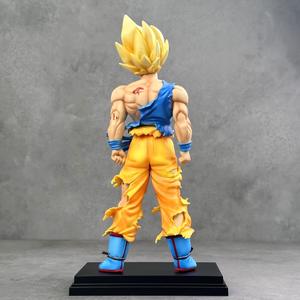 Estatua Coleccionable de Goku Super Saiyan de la Marca CK con <span class=keywords><strong>Cicatrices</strong></span> Corporales y Modelo Decorativo de Alta Calidad para Entusiastas del Anime - Product Image 4
