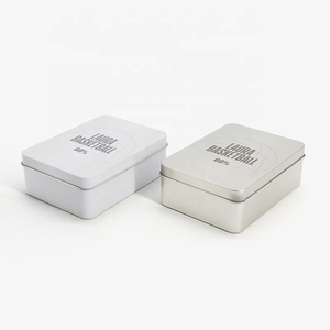 Venta al por mayor accesorios de costura contenedor de estaño personalizado impreso pequeño Rectangular para insignia caja de lata de Metal - Product Image 2