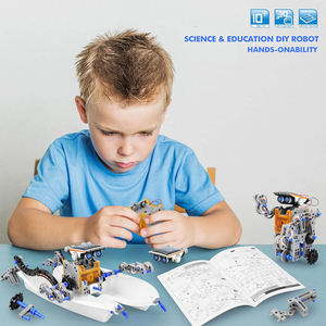Kit <span class=keywords><strong>Robot</strong></span> Fai-da-Te 13-in-1 a Energia Solare, Giocattolo Educativo Scientifico per Bambini, <span class=keywords><strong>Robot</strong></span> Trasformabile STEM, Regalo Ideale per Ragazzi - Product Image 3