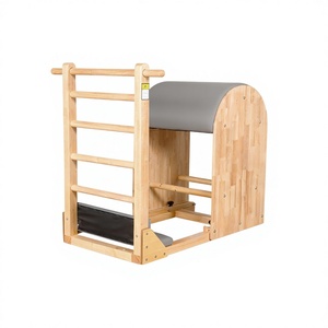 Attrezzatura Multifunzione per Pilates: Ladder Barrel Curvo in Pelle Sintetica per Yoga e Allenamento Privato - Eight Thousand - Product Image 5