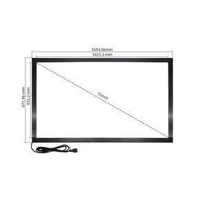 Pantalla táctil infrarroja de 75 pulgadas Pantalla multitáctil USB 16:9 - Product Image 2