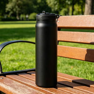 Custom Logo 32oz 1000ml Travel Double Wall Vacuum <b>Flask</b> BPA-Free Leak-Proof Sports Water Bottle stainless steel - Product Image 1