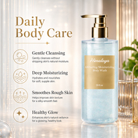 Gel Douche Exfoliant Bio Éclaircissant au Lait de Chèvre et Vitamine C, Effet Scintillant et Lumineux, Marque Blanche en Gros