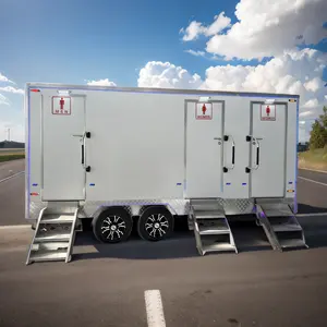 Kamers Draagbare Badkamer Outdoor Camping Draagbare Mobiele Toilet Aanhangwagen Te Koop