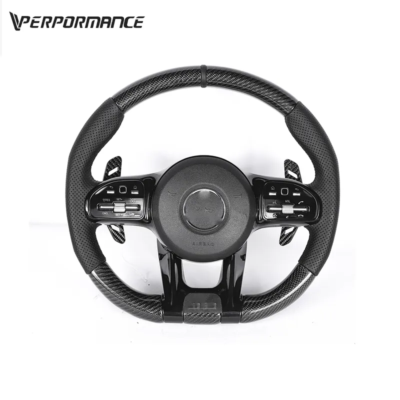 Luxury Car Accessories Interior Decoration For G Class W463 W463a W464 G500 G350 G63 G55 G65 KO Style Steering Wheel With Logo