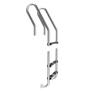 Échelle de <span class=keywords><strong>piscine</strong></span> <span class=keywords><strong>hors</strong></span> <span class=keywords><strong>sol</strong></span> à cadre en acier de Chine <span class=keywords><strong>pour</strong></span> piscines intérieures - Product Image 3