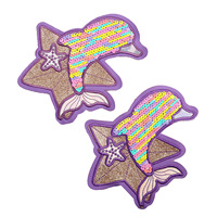 Nouvelles Appliques Brodés Économiques à Thermocoller : Aigle, Flamant Rose, Hibou