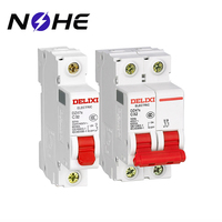 Interruptor Automático Delixi DZ47S 1P 2P 3P 4P 230V 400V Tipo C 100A 20A 25A 32A 40A 50A 63A 125A MCB Miniatura