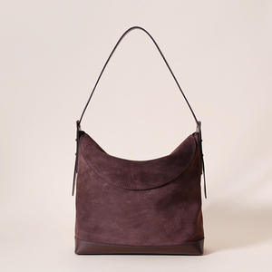 Sac en cuir de vachette souple avec bandoulière, sac rétro et simple à grande capacité pour femme - Product Image 2