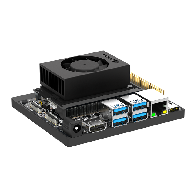 NVIDIA Jetson Orin NX 16GB 100TOPS 1024-core Ampere GPU 32 Tensor Cores 7W-25W AI Edge Computing Board Development Kits T801