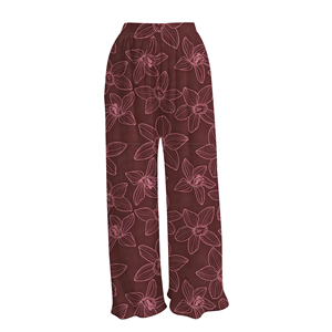 <span class=keywords><strong>Pantaloni</strong></span> Comodi Elasticizzati da Donna 3XL Estivi a <span class=keywords><strong>Vita</strong></span> Alta Traspiranti Personalizzabili <span class=keywords><strong>in</strong></span> Raso Antipiega - Product Image 5