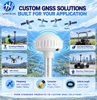 Antenne GPS GNSS active à gain élevé, étanche, pleine bande, avec connecteur SMA à vis, omnidirectionnelle RHCP, pour suivi de véhicules, navigation de flotte et appareils IoT