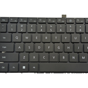Teclado para ordenador portátil con retroiluminación a presión en inglés de EE. UU. Para <span class=keywords><strong>Huawei</strong></span> <span class=keywords><strong>MateBook</strong></span> <span class=keywords><strong>D14</strong></span>, teclado con retroiluminación de 2, 2 y 2, nuevo, negro - Product Image 1