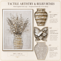 Peintures de natures mortes personnalisées, peinture à l'huile abstraite faite à la main sur toile, bouquet de fleurs avec vase, tableau mural, décoration intérieure