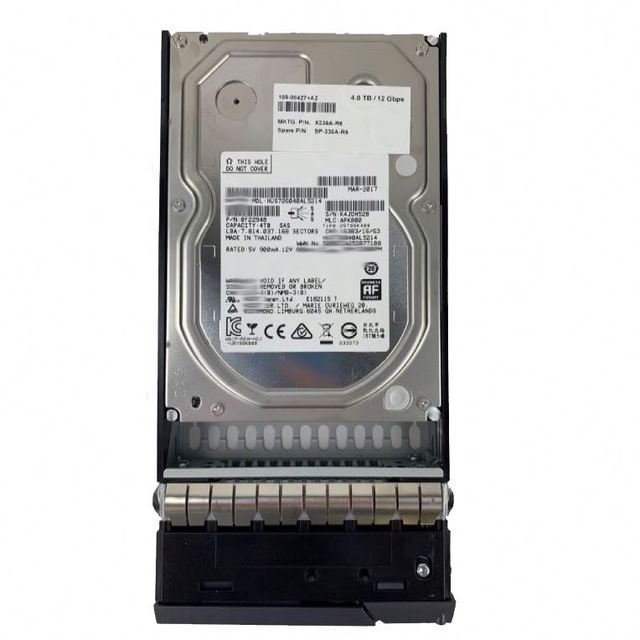 New  4tb 7.2k 3.5inch SAS 6gbps Hard Drive Enterprise Ssd 108-00315+B0 SP-X477A-R6  X477a-R6 for Server