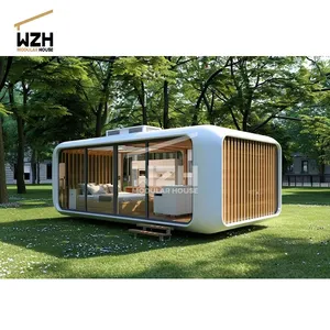 Office Pods Apple House Cabina Capsule Hotel Apple Cabin Container House Movable Apple Pod Cabin
