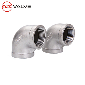 1/2 "Vrouwelijke Bsp X 1/2" Vrouwelijke Bsp Elleboog 90 Graden Roestvrij Staal Ss 304 Schroefdraad Buisfittingen - Product Image 3