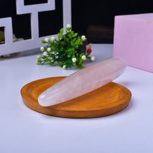 أحجار كريمة كريستالية من الكوارتز الوردي الطبيعي ، هدية شفاء للنساء - Product Image 3