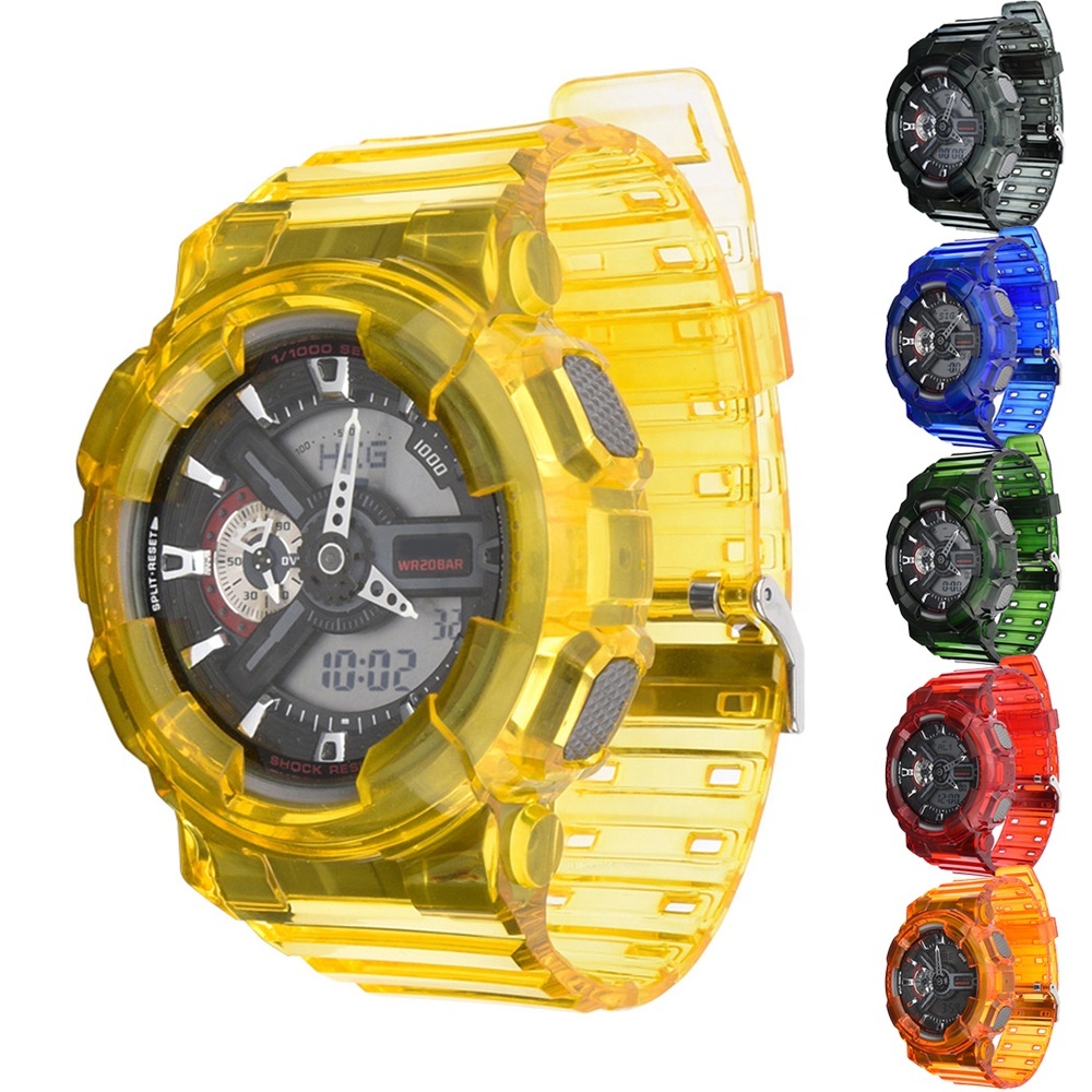 Bracelet De Rechange Pour Montres Casio – Compatible GA-100, GA-110, GA-120, GLS-100, GAX-100, GD-100
