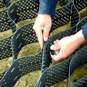 Nhựa HDPE tổ ong <span class=keywords><strong>geogrid</strong></span> đường lái xe sỏi dốc geocell gia cố cho đường - Product Image 5