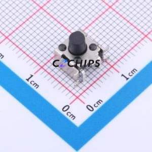 TS-1045AD-A7B3-D2 Tactile Switch SMD Switch Single Pole Single Throw Round Button 2.5N Horizontal Mount - Product Image 1
