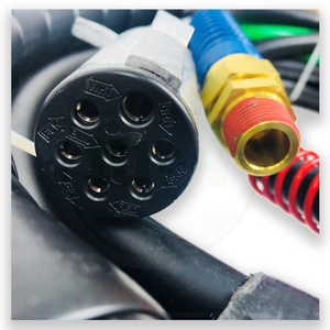 Conjunto de Manguera y Cable de Freno de Color Negro 145112, Conjunto de Aire/Eléctrico 3 en 1 de 12' para Remolque/Automóvil y Más - Product Image 4