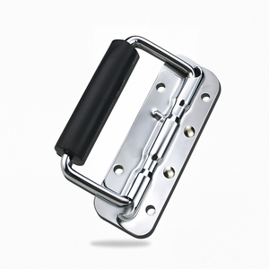 201 Stainless Steel Recessed Folding Pull Handle, Pull Handle for Toolbox &amp; Storage Cabinet - Product Image 2