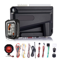 Système d'alarme de voiture intelligent bidirectionnel à commande à distance LCD universel antivol 12V OEM à ultrasons, portée 1500m