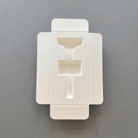 Insert d'emballage intérieur personnalisé en pulpe de papier biodégradable pour rasoirs, boîtes de rasoirs électriques et produits de soins personnels