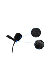 Mikrofon Mini USB Mini, baru murah penjualan terbaik dalam stok 150cm profesional Mini USB omni-directional Stereo Mic rekaman langsung mikrofon klip kerah