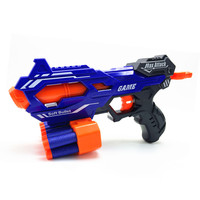 Ensemble de jeu Air Power Pistolet jouet à balles EVA avec cible de tir, balles complètes adaptées à l'âge de 6 ans
